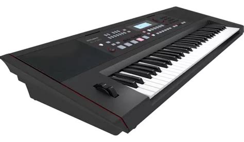 Teclado Roland Arranjador E X Teclas Usb Fonte Ex Cor Preto