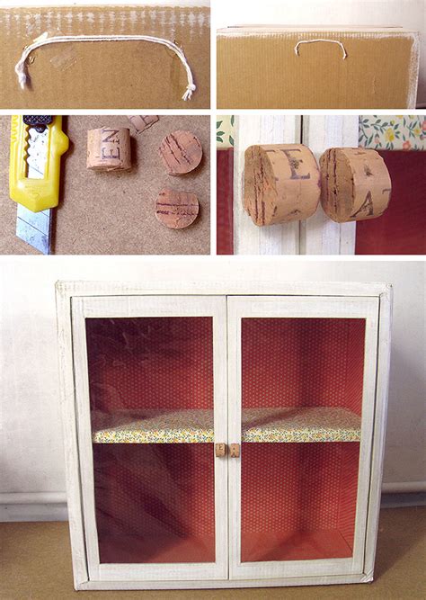 DIY Cardboard Display Cabinet ⋆ Handmade Charlotte