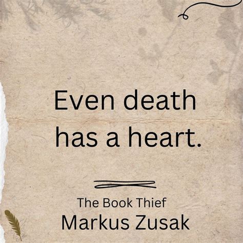 A Quote From The Book Thief By Markus Zusak The Book Thief Quotes