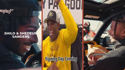 Deion Sanders Insane Vibes On Signing Day Shilo Sanders Shedeur