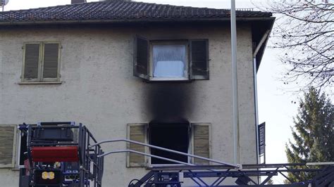 Heilbronn Drei Leichtverletzte Brand in Böckingen