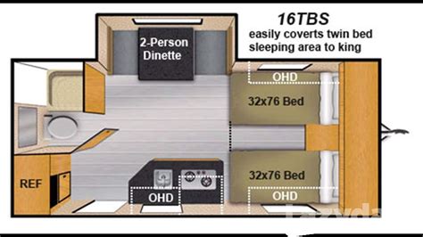 Camplite 13Qbb Floor Plan - floorplans.click