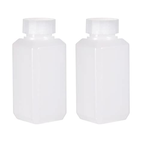 Plastic Lab Chemical Reagent Bottle 100ml 34oz Wide Mouth Sample