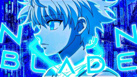 Killua Zoldyck Neon BladeAMV Edit4K YouTube