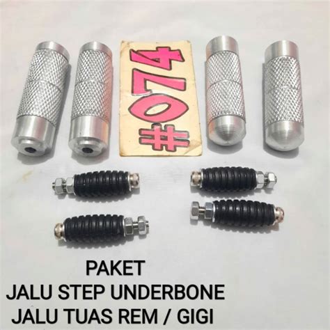 Step JALU UNDERBONE DRAT 12 JALU กานเบรคยาง UNIVERSAL มอเตอร