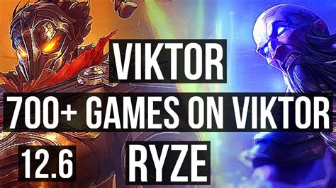 Viktor Vs Ryze Mid 10 1 6 700 Games Legendary 900k Mastery Na