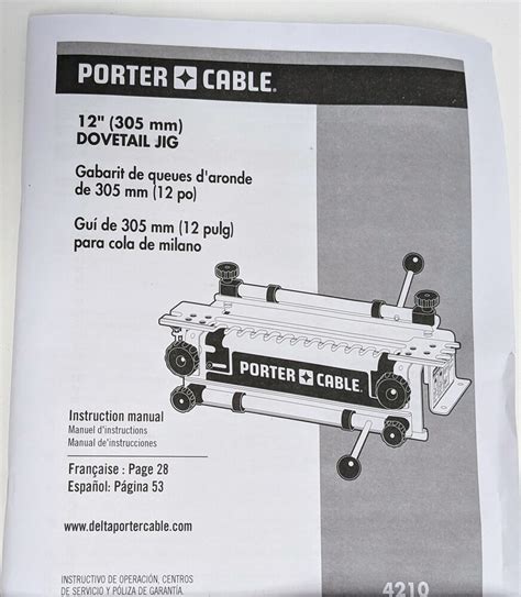 Porter Cable Dovetail Jig Avenue Shop Swap Sell