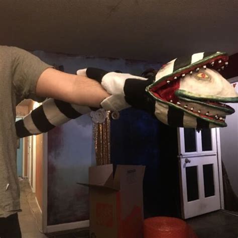 Beetlejuice Sandworm Hand Puppet! Great Cosplay/costume Piece ...