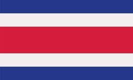 Vlag Van Costa Rica Stock Illustratie Illustratie Bestaande Uit Landen