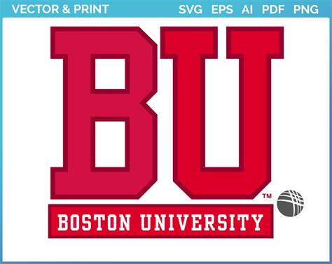 Boston University Terriers - Wordmark Logo (2005) - College Sports Embroidery Logo in 4 sizes ...