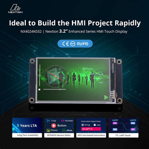 Nx K Nextion Inch Enhanced Series Hmi Touch Display
