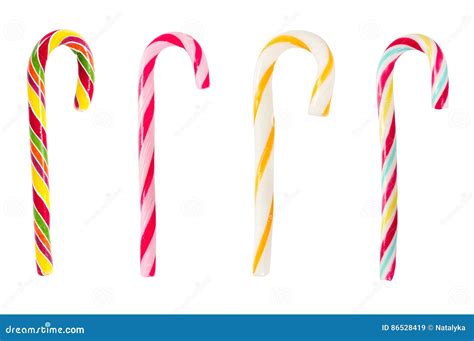 Candy Canes In A Pile Stock Photo 47256468