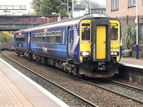 Abellio Scotrail Class 156 156439 At Maryhill Station Plat Flickr