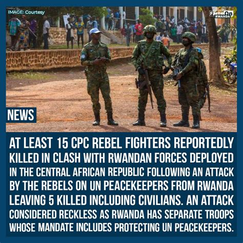 Facts On Rwanda on Twitter: "Rwandan troops reportedly clashed with CPC ...