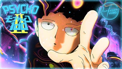 MOB PSYCHO 100 RAP PSYCHO Professor Kuro AMV BlvkDivmonds