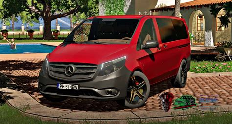 Mercedes Benz Vito V Fs Farming Simulator Mod Ls