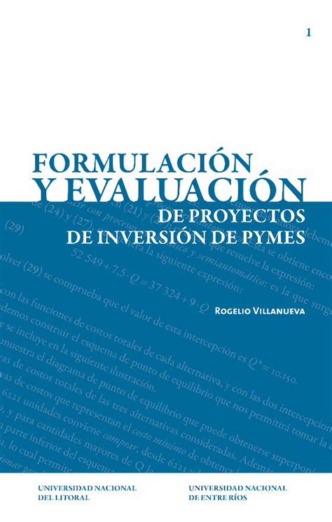 PDF tomo i Formulación y evaluación de proyectos DOKUMEN TIPS