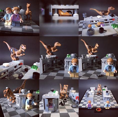 Jurassic Park Kitchen scene MOC : r/lego