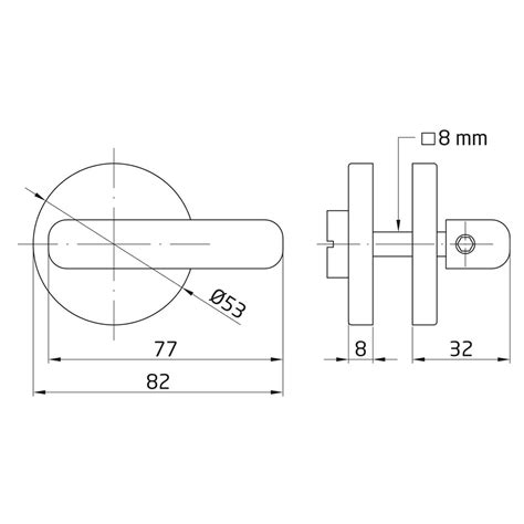 Muletilla Modelo Mm Acero Inoxidable Amig Herrajes Del Poniente