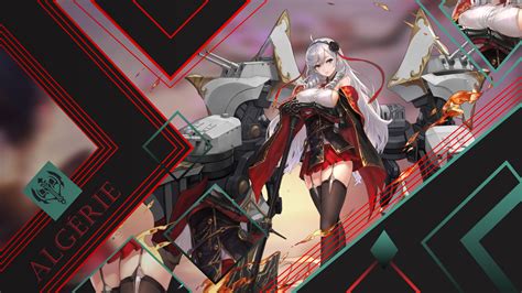 Artstation Wallpaper Algérie Azur Lane