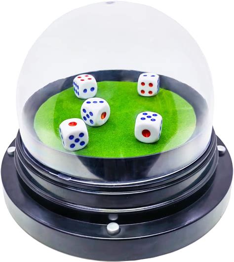 Gikfun Automatic Dice Roller Cup With Dices For Party Table