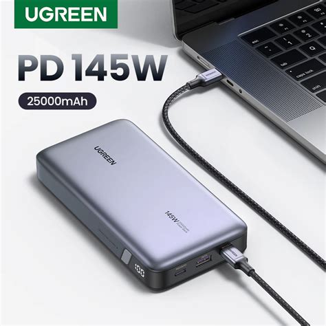 UGREEN 25000mAh 145W Two Way Fast Charging Power Bank PB205 Mtech