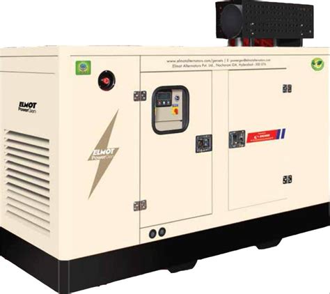 Air Cooling Eicher Engines Prime Generator Genset 15 Kva For