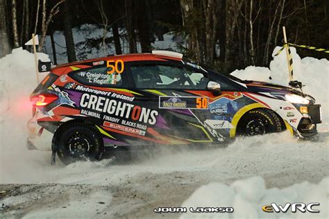 Creighton William Regan Liam Ford Fiesta Rally3 Rally Sweden 2023