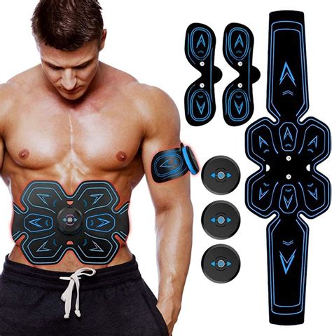 Shengmi Electrostimulateur Musculaire Ems Ceinture Abdominale