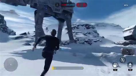 STAR WARS Battlefront Luke Skywalker Gameplay YouTube