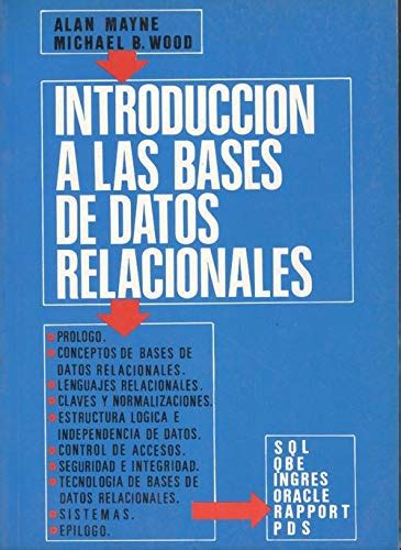 Introducción A Las Bases De Datos Relacionales 9788486251208 Iberlibro