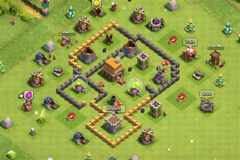 Best Th5 Coc Base For Clan War Best Bases For Clash Of Clans