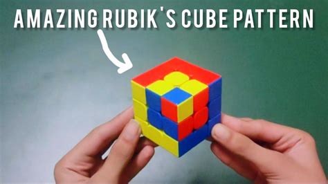 Top 3 Coolest Rubiks Cube Pattern Youtube