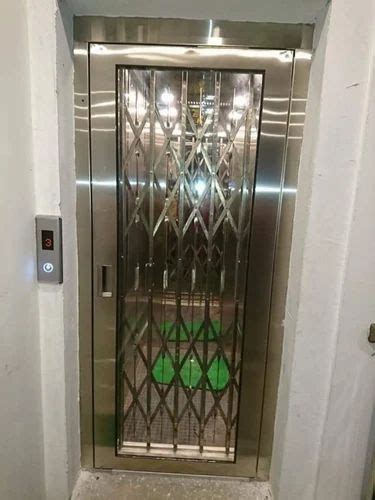 Stainless Steel Residential Elevator With Machine Room Maximum Speed