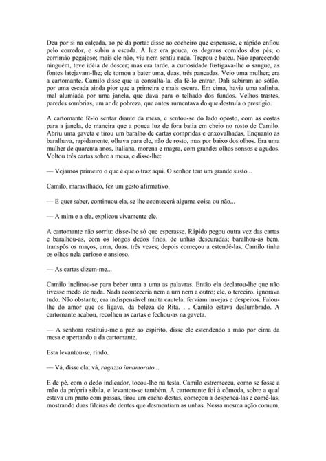 A Cartomante Machado De Assis Pdf