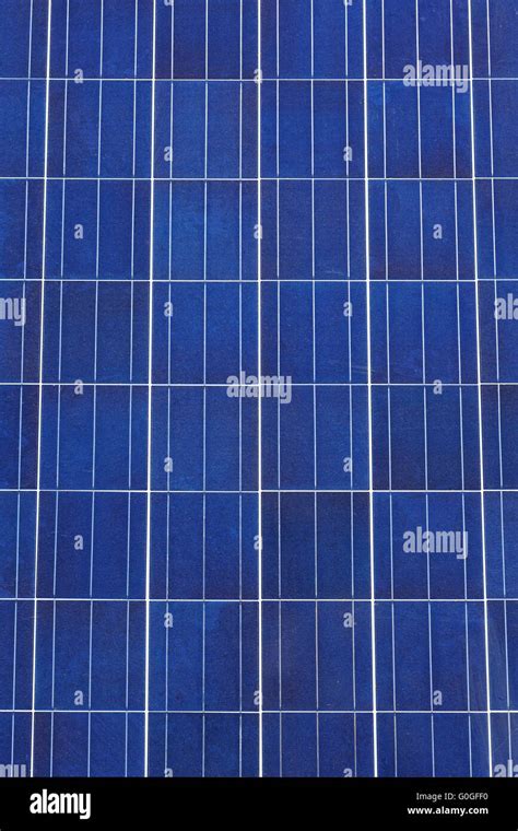 Solar Panel Texture Stock Photo Alamy