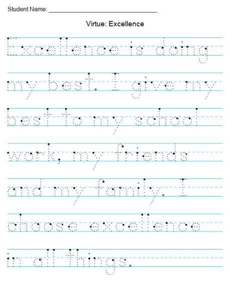 Make Your Own Handwriting Worksheets