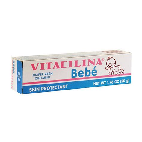 Vitacilina Bebe Diaper Rash Ointment Skin Protectant 1 76 Oz Master