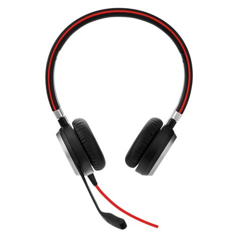 Jabra Evolve Uc Stereo Auriculares Usb Para Oficina Negros