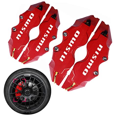 1set Car Accessories Nismo Decal Universal Disc Brake Caliper Cover