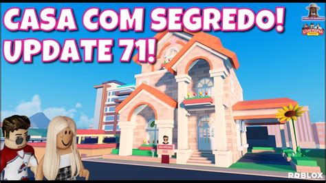 Livetopia Rp Nova Casa Segredo Lan Ada No Update Roblox