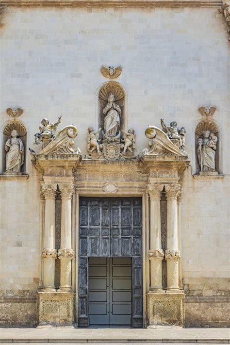 Galatina Lecce Puglia Italy Ancient Village In Salento Stock Photo