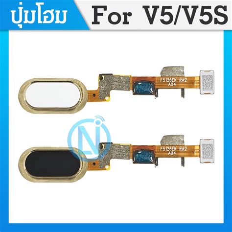 ปุ่มโฮม Vivo V5 V5s แพรสแกนนิ้วมือ Home Button Flex Cable With