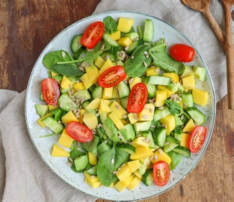 Salat Med Avocado Og Mango Nem Opskrift Mummum Dk