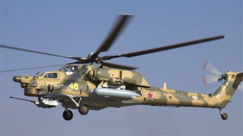 Military Helicopter Crew Killed In Crash In Western Russia