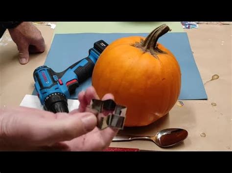 Kürbis Halloween schnitzen Deko Pumpkin schnell und einfach YouTube