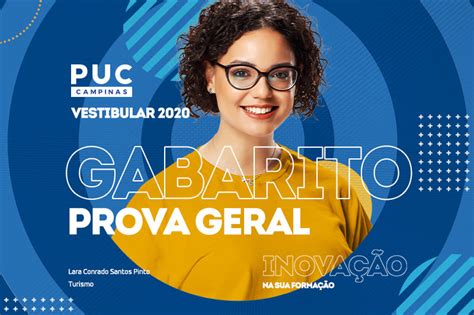 Portal Puc Campinas Confira O Gabarito Da Prova Geral Do Vestibular