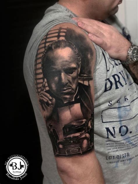 The Godfather Tattoo Art By Barabas Joco Godfather Tattoo Father