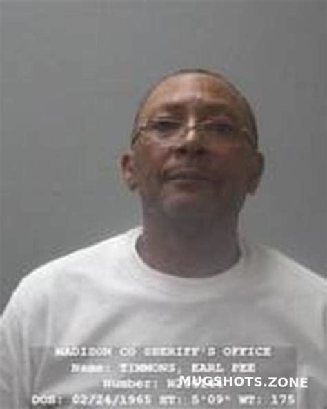 Earl Pee Timmons Madison County Mugshots Zone