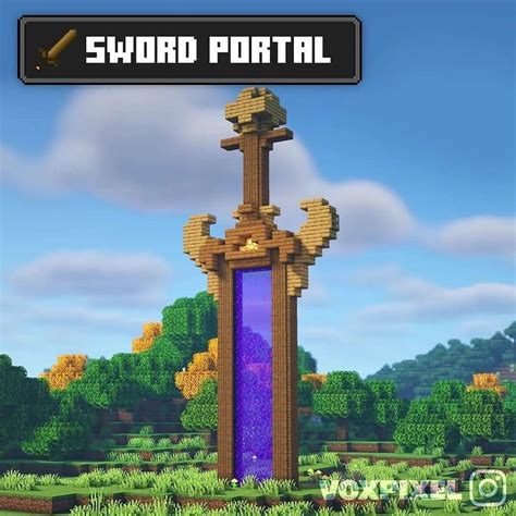 Minecraft Best Builds On Instagram Nether Portal Designs For Your